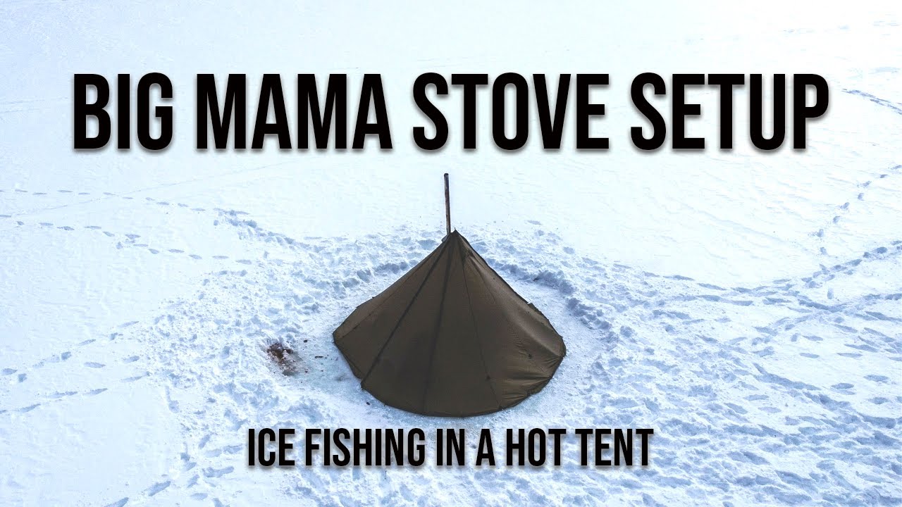 Seek Outside Big Mama Stove Setup (Ice Fishing)