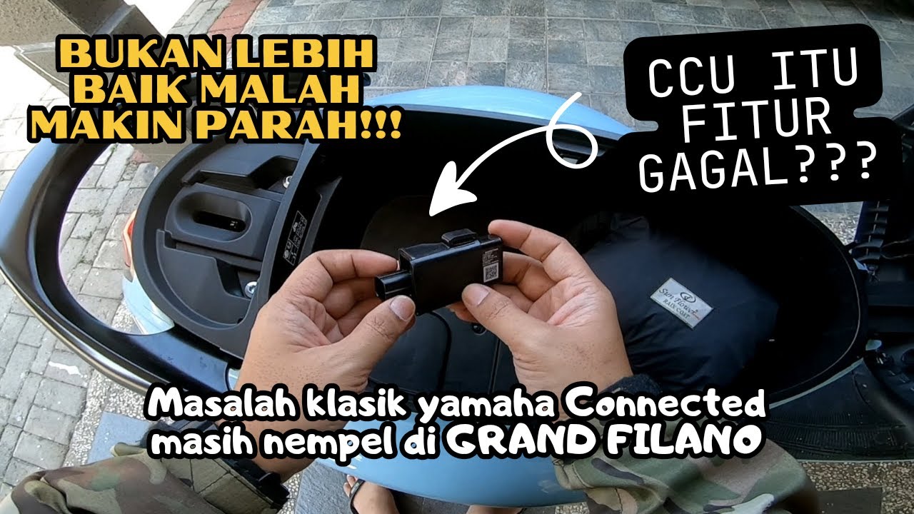 CCU YAMAHA GRAND FILANO RUSAK DI UMUR 4 BULANAN ??? | BISA KLAIM GARANSI???