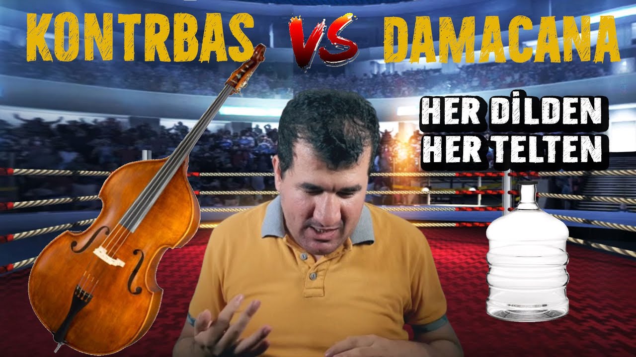 Many songs in many languages, with carboy and double bass by Bilal Göregen - Damacana Vs Kontrbas
