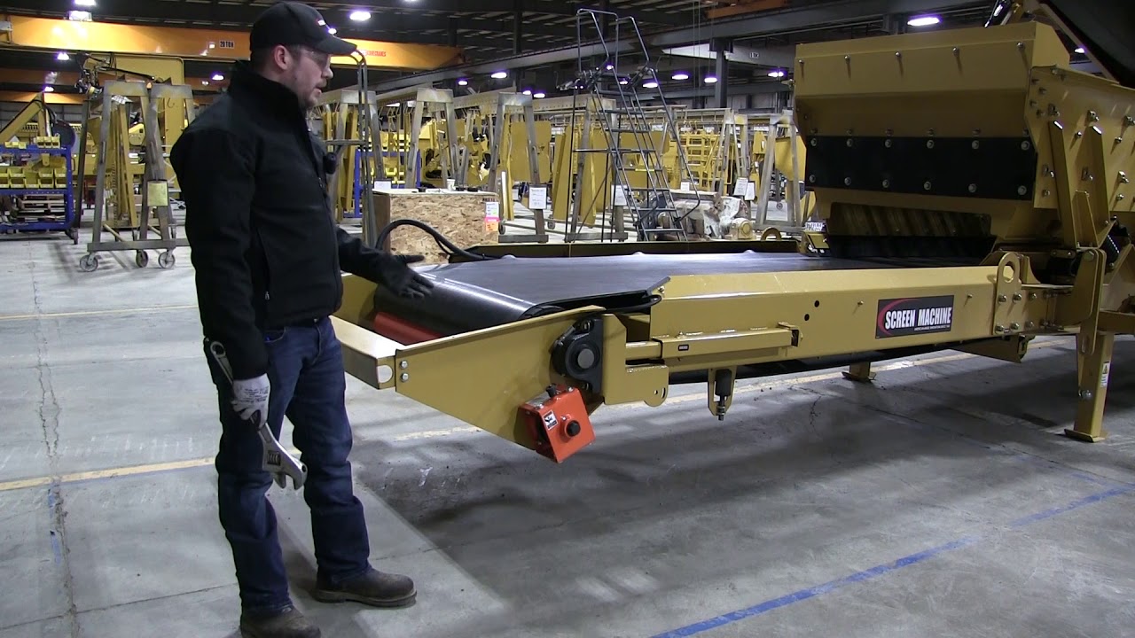 4043TR-4043T - Maintenance - Belt Scraper Tension
