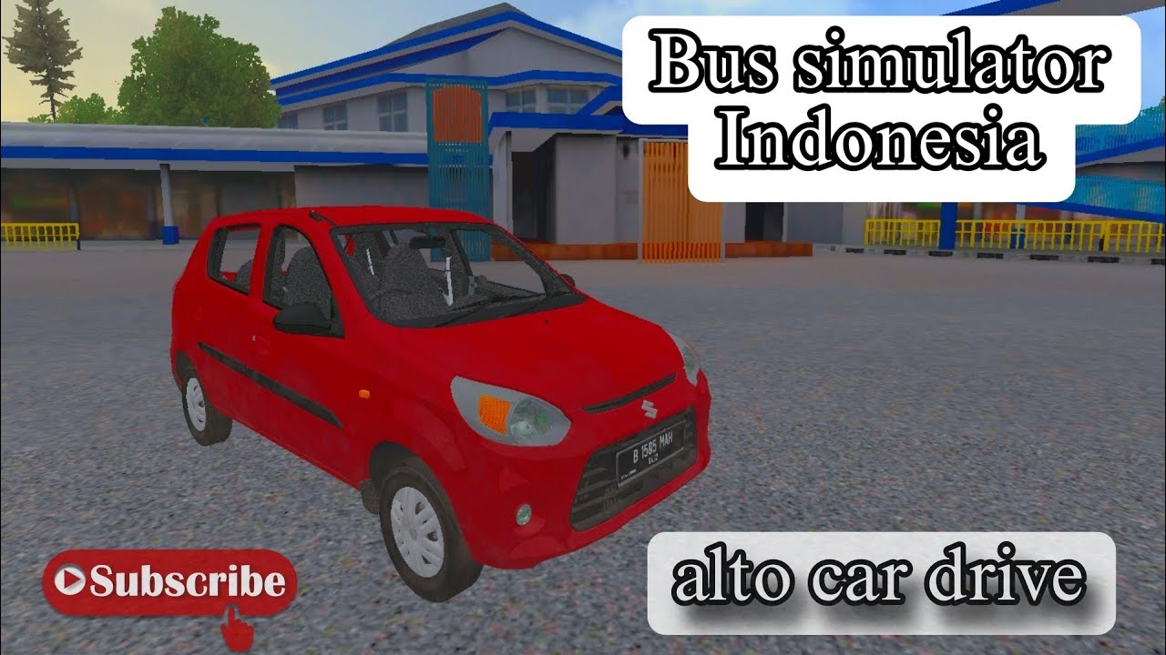 Bus simulator Indonesia indian car alto drive/ alto car ride #gaming #trending 