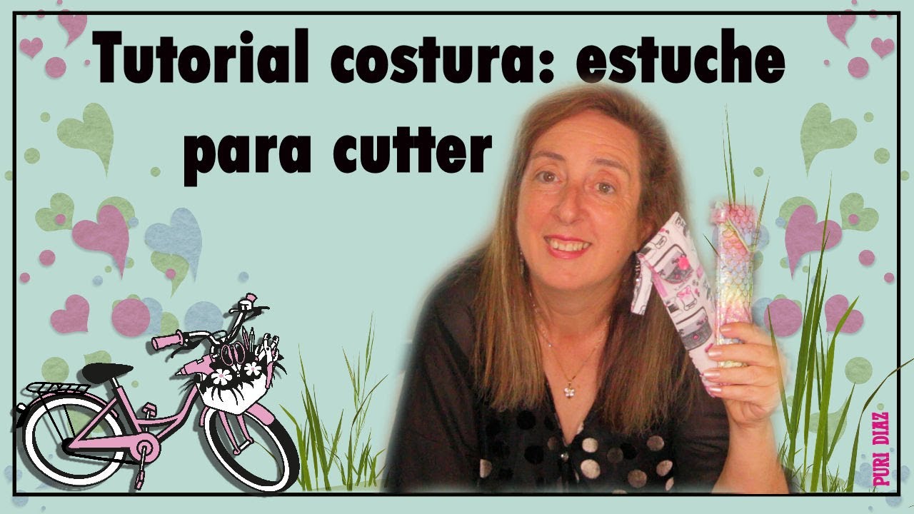 🧵Tutorial costura 🧵Estuche para cutter rotatorio o tu herramienta favorita