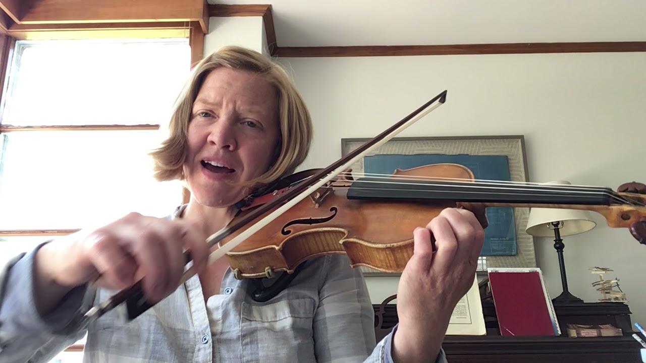 Bowing for Waltz, counting to 6