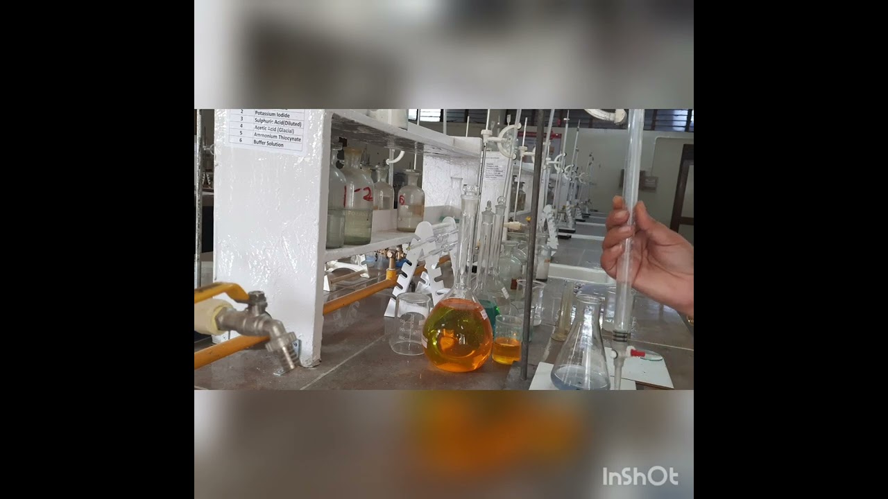 Estimation of Copper by Iodometry