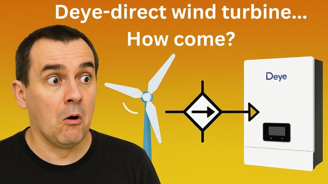 Run a small wind turbine through Deye via rectifier - gone mad or a working solution?