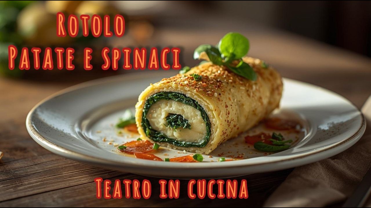 Rotolo di Patate e Spinaci: Ricetta Facile, Gustosa e Perfetta per Ogni Occasione! @#videofood23 - In cucina con Manuela
