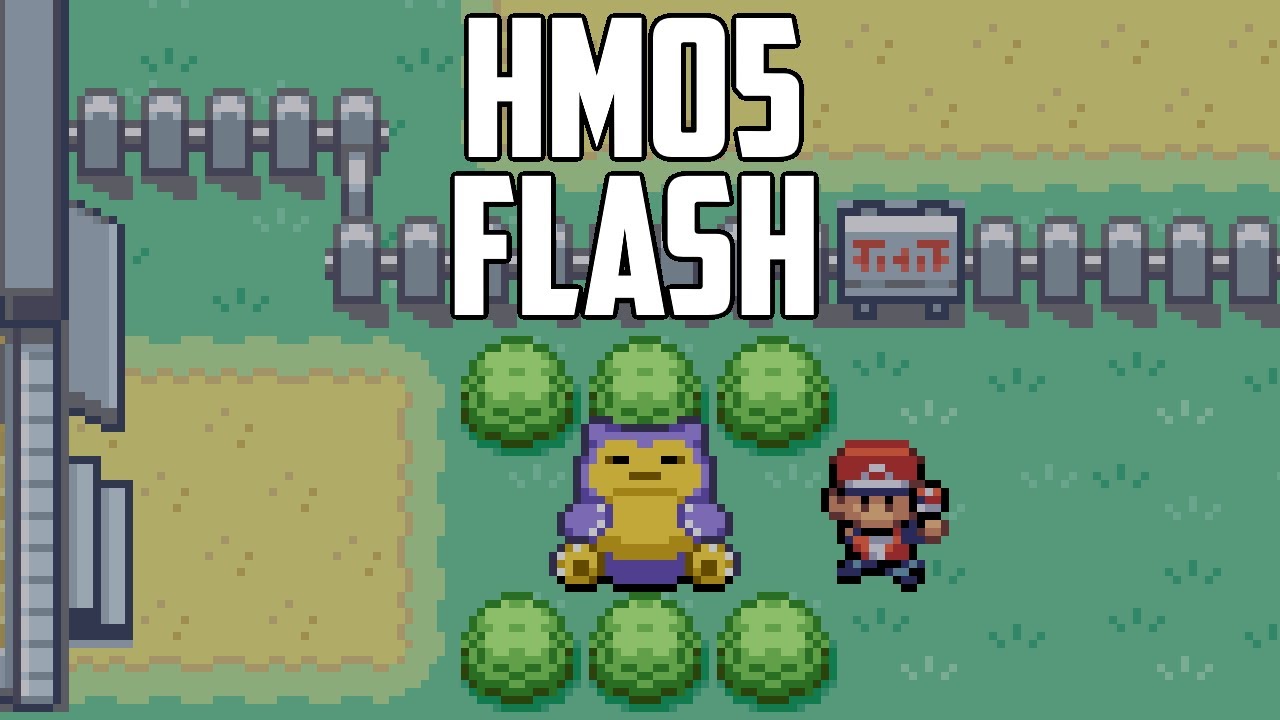 Где найти HM05 Flash &mdash; Pok&eacute;mon FireRed и LeafGreen