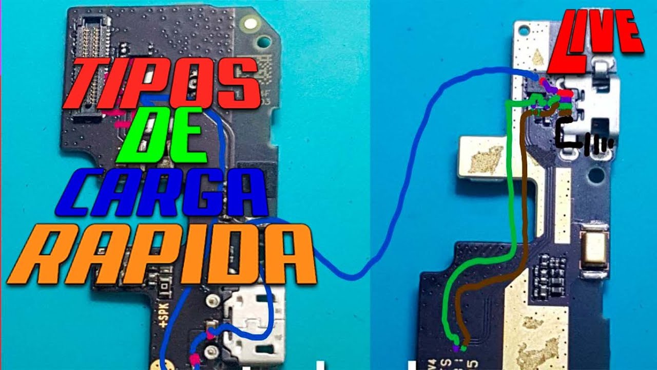 TIPOS DE CARGA RAPIDA  | CURSO DE REPARACION DE CELULARES