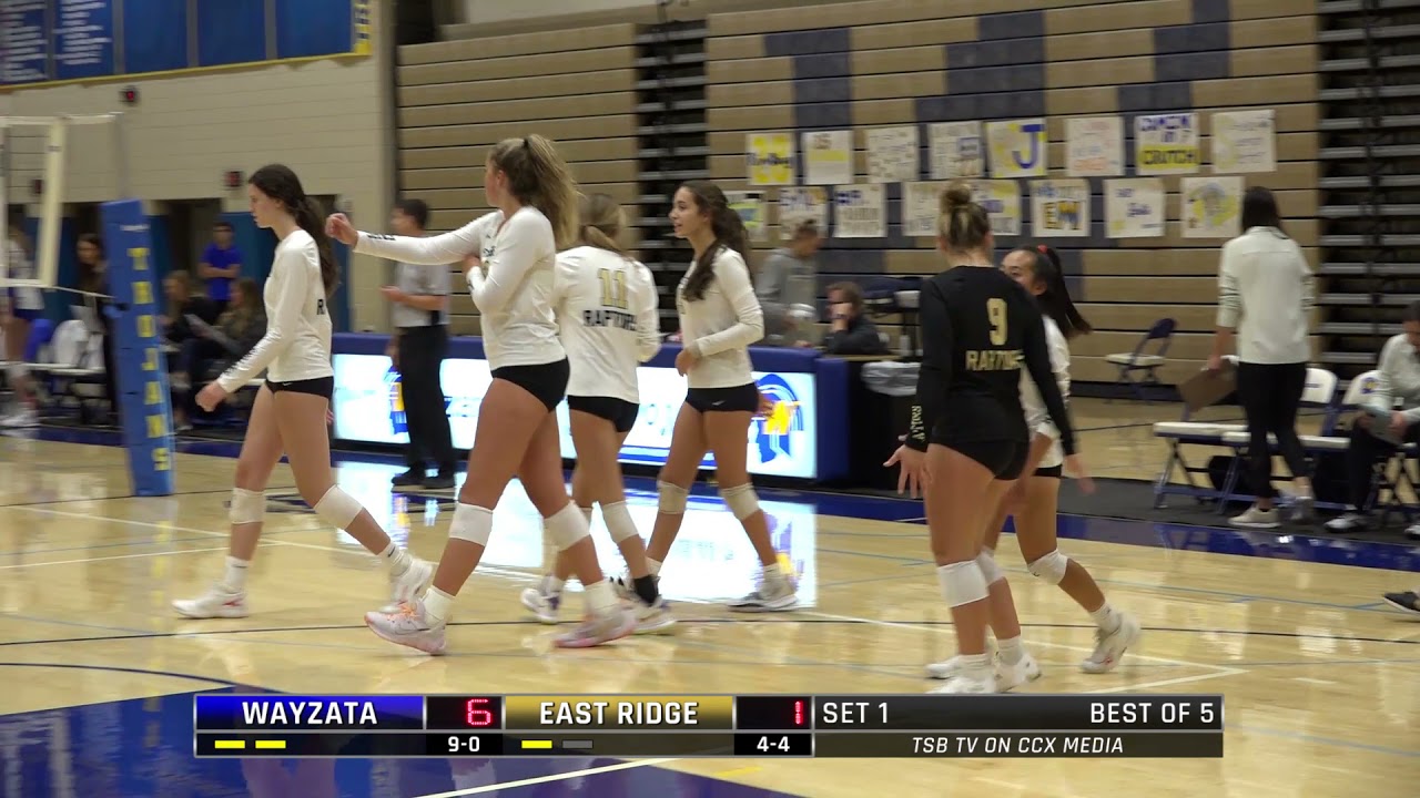 High School Girls Volleyball: East Ridge vs. Wayzata