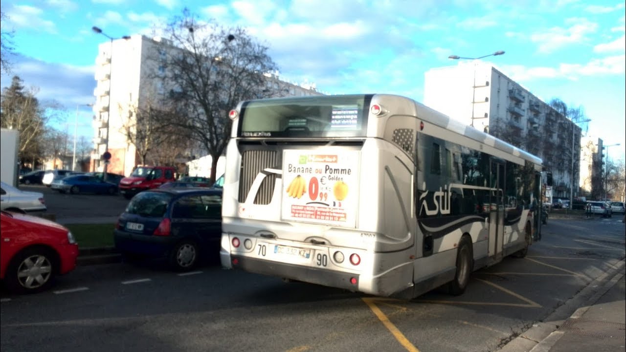 Ligne de bus transdev TRA 617 | heuliez gx327