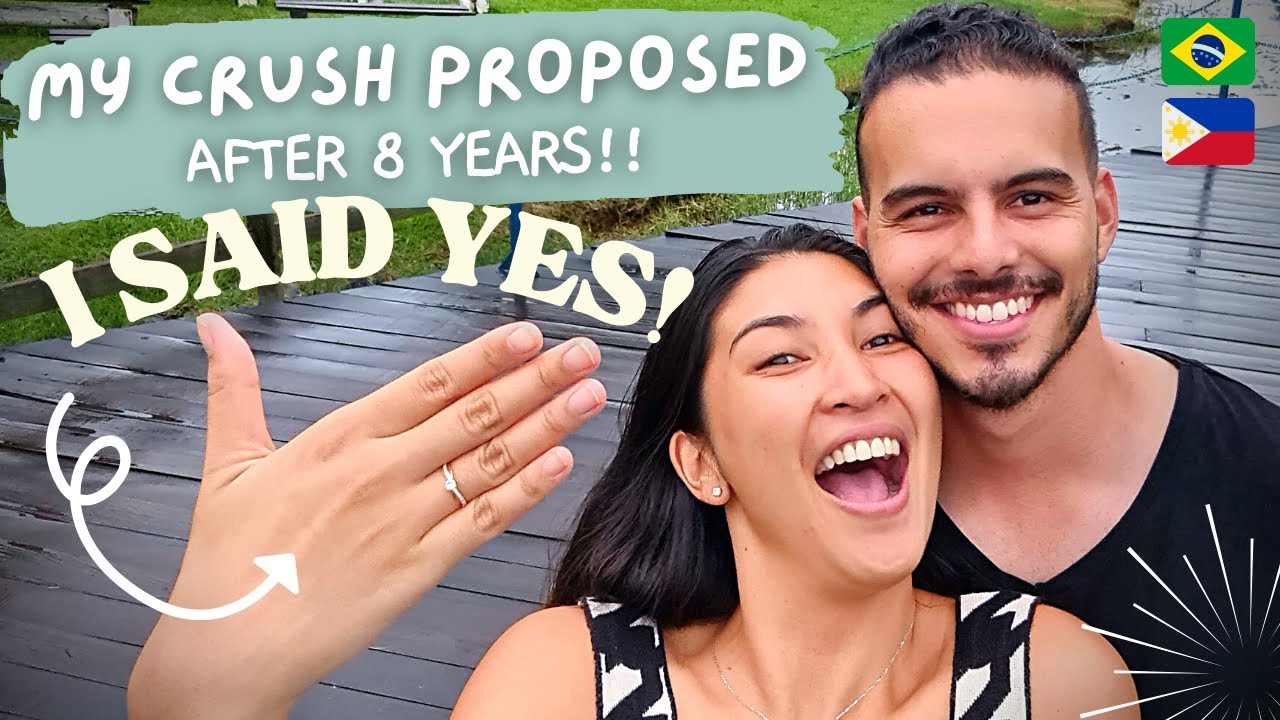 PROPOSING TO MY FILIPINA GIRLFRIEND | WERE GETTING MARRIED #LDR COUPLE