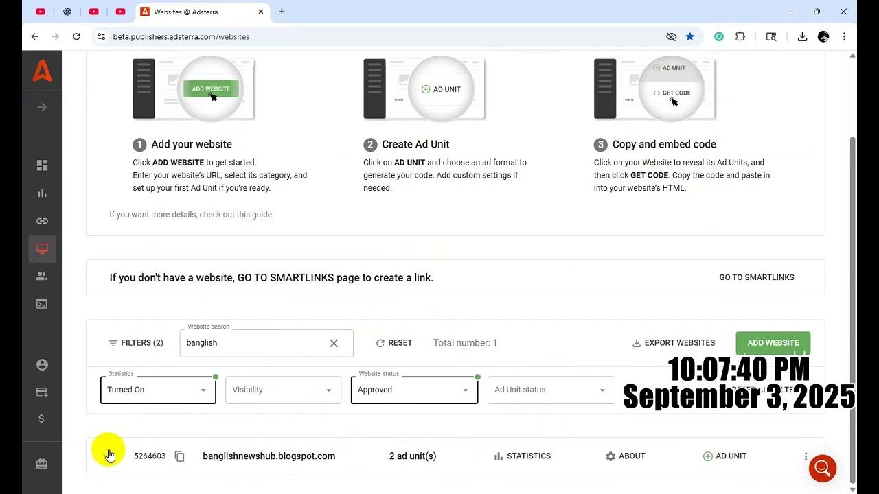 🚀 How To Setup Adsterra Social Bar Banner Ads Script on Blogger Website 2025 | Step-by-Step Guide