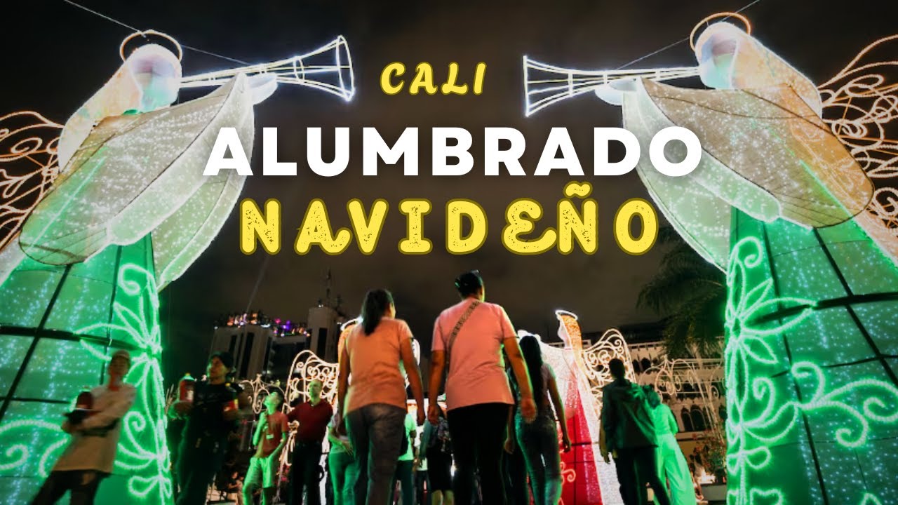 El Alumbrado de Cali es una LOCURA 🤩 ¡La Luz de Colombia que ASOMBRA al Mundo!