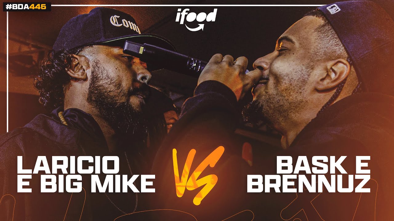 LARICIO (BA) E BIG MIKE X BRENNUZ E BASK | PRIMEIRA FASE | BDA 446 (EDIÇÃO DE DUPLAS)