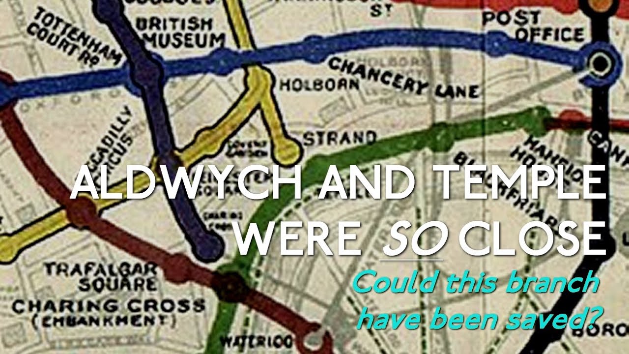 Aldwych to Temple: Piccadilly line plans which went awry