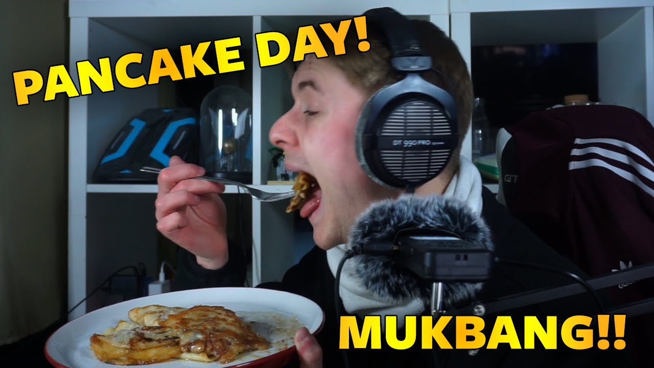 [ASMR - Mukbang] - PANCAKED FOR PANCAK DAY!! (Whispered UK Accent)