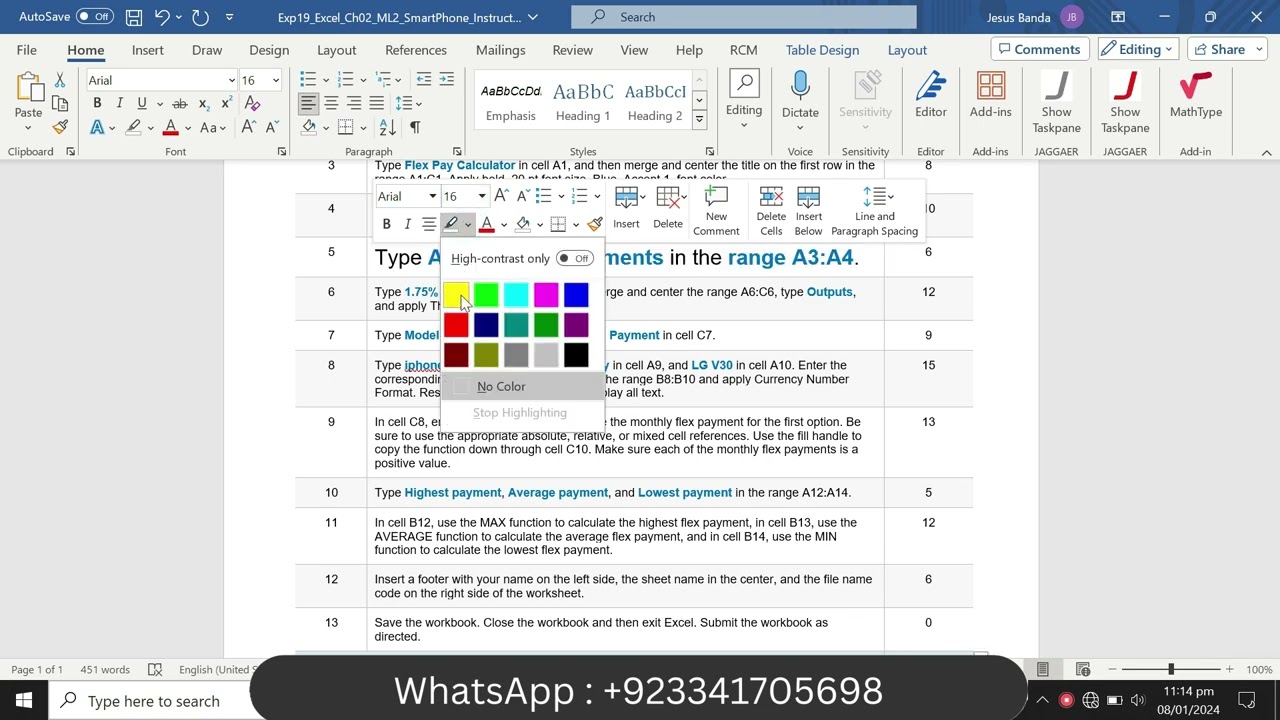 Exp19_Excel_Ch02_ML2_SmartPhone | Exp19 Excel Ch02 ML2 SmartPhone