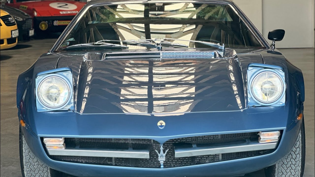 Maserati Merak 1973 - sound / test drive