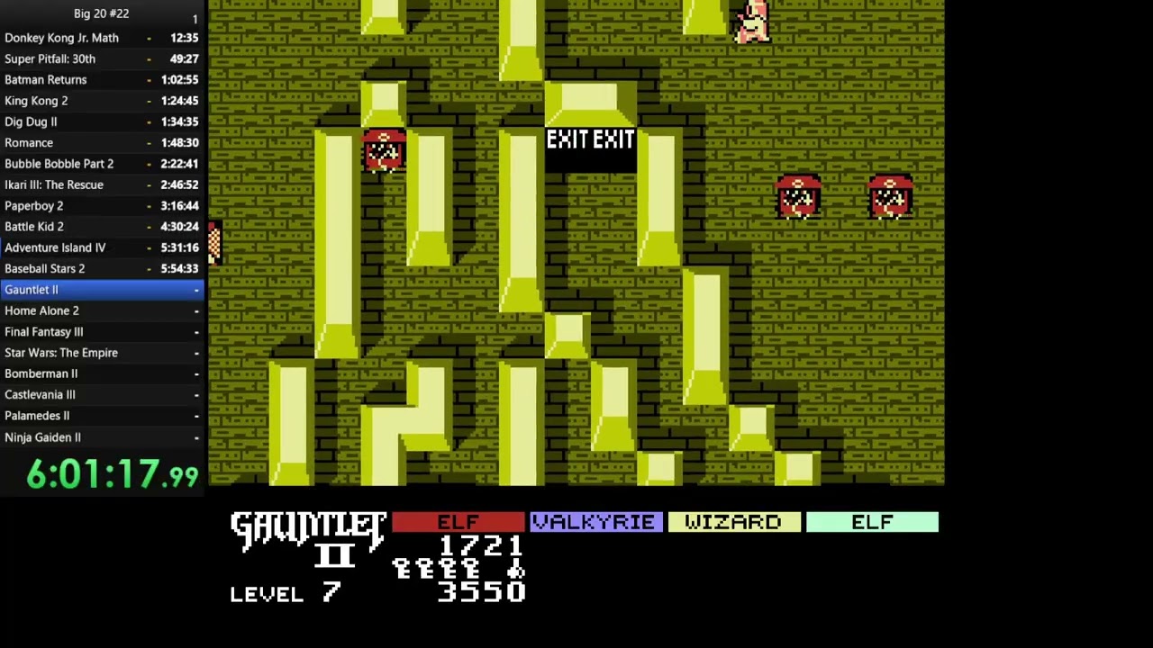 Gauntlet II Kill a Dragon - NES