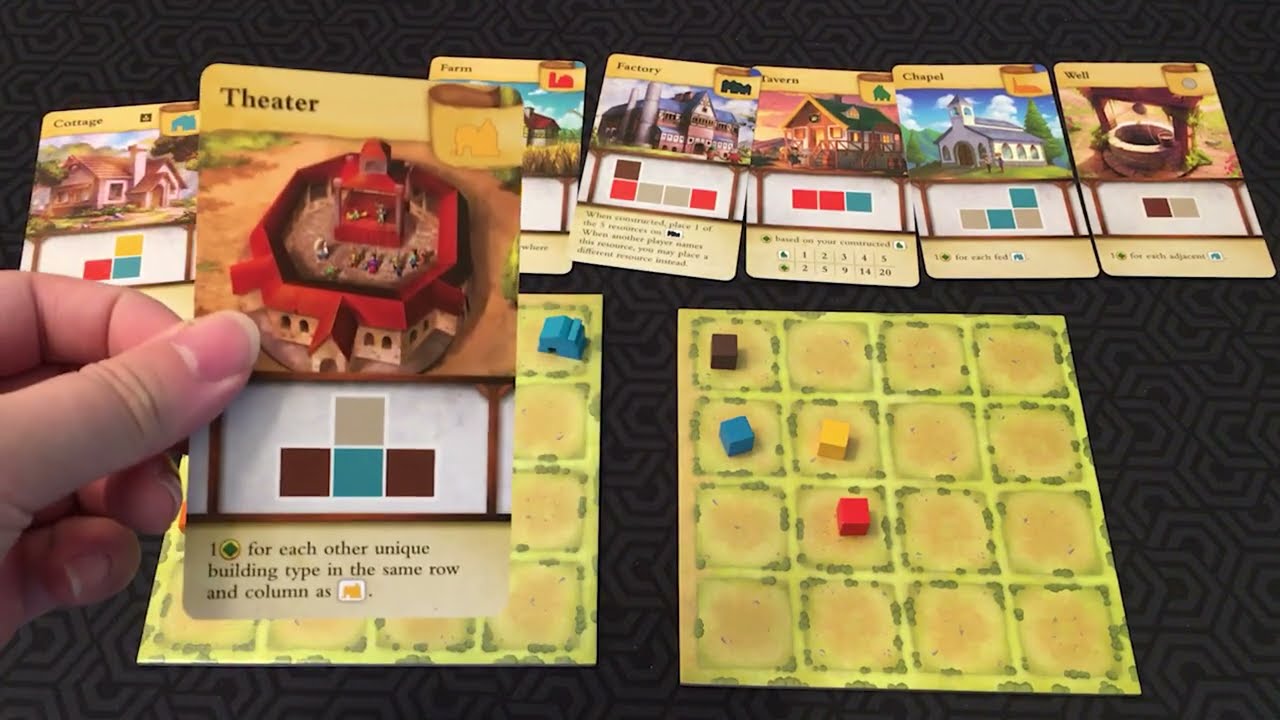 Board Game Reviews Ep #131: TINY TOWNS