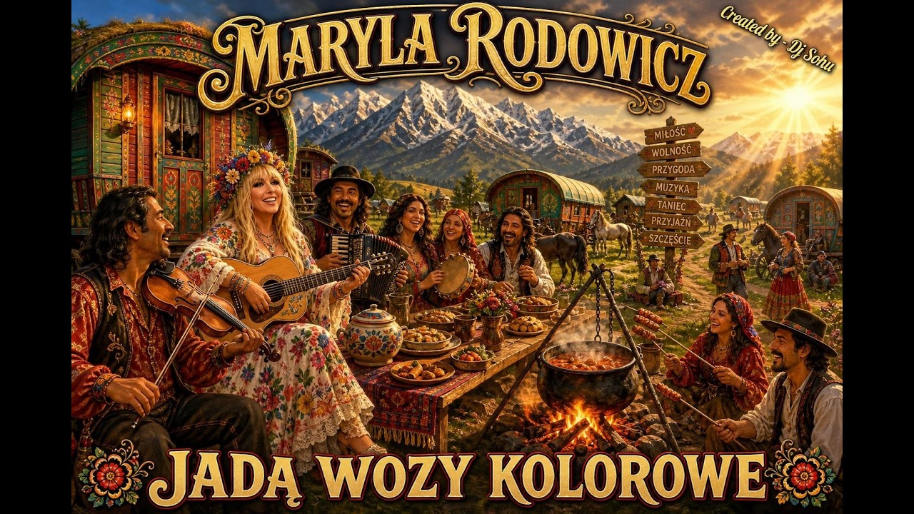 MARYLA RODOWICZ - JADĄ WOZY KOLOROWE - ❤️🎹🔥🌿🎧(COVER) UNOFFICIAL FAN VERSION - Dj Sohu, #nostalgia.