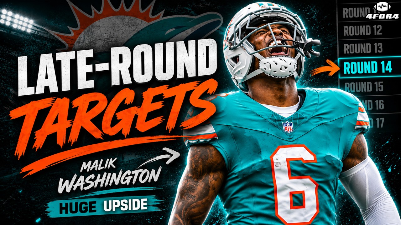 These Late-Round Picks Could WIN Your Fantasy Draft