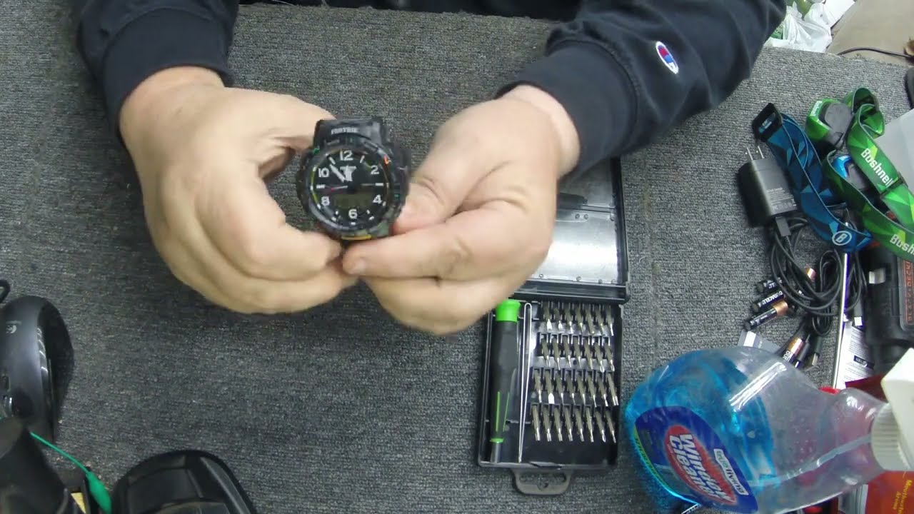Casio Pro Trek PRT-50 Recover Issue and Battery Replacement