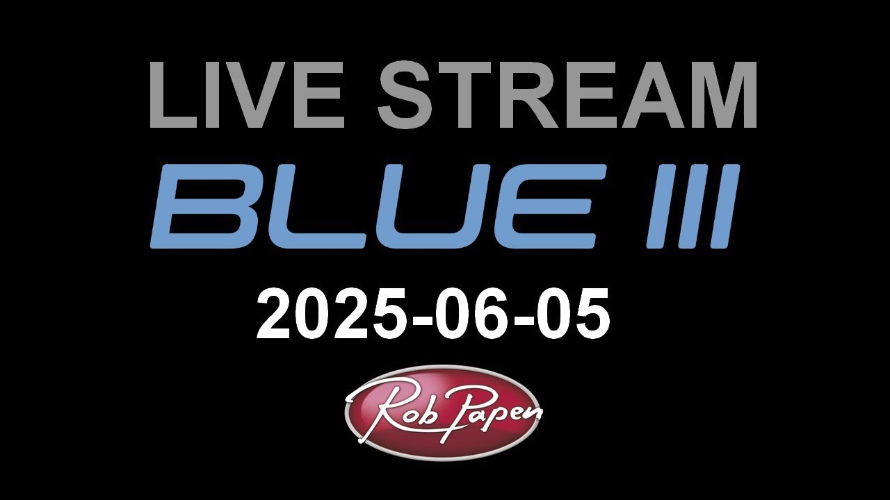 Rob Papen. Стрим 05 июня 2025 года. BLUE-3 Session