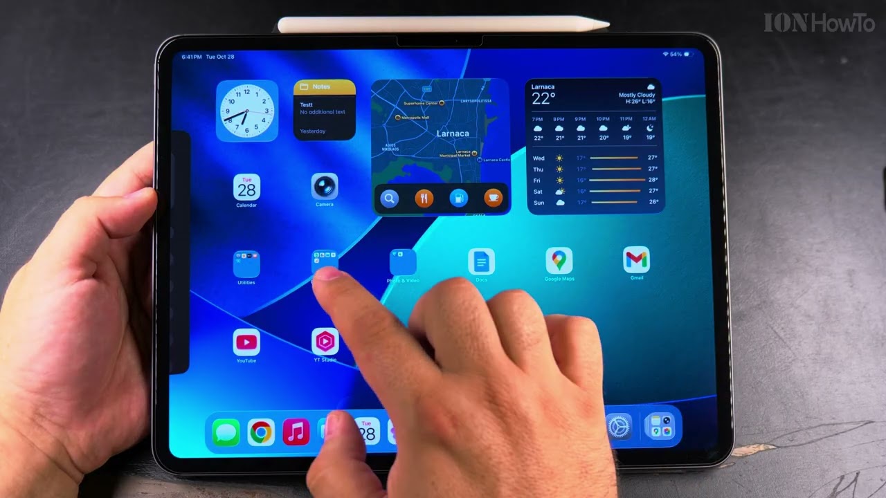 iPad Pro M5: как уменьшить прозрачность и увеличить контрастность