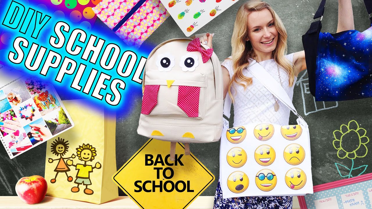 DIY School Supplies & Room Organization Ideas! 15 Epic DIY Projects for Back to School!