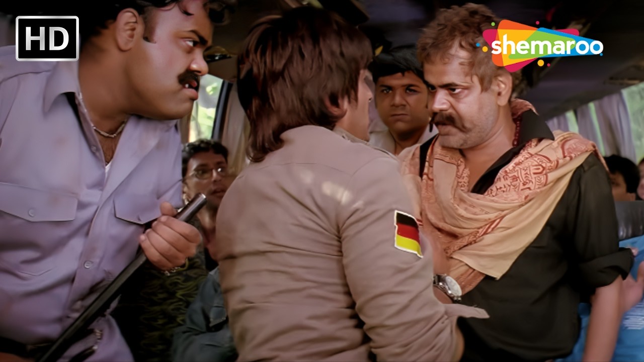 आतंक का दूसरा नाम बाबू भाई है | Ritesh Deshmukh, Sanjay Mishra | Dhamaal Movie | Best Comedy Scene