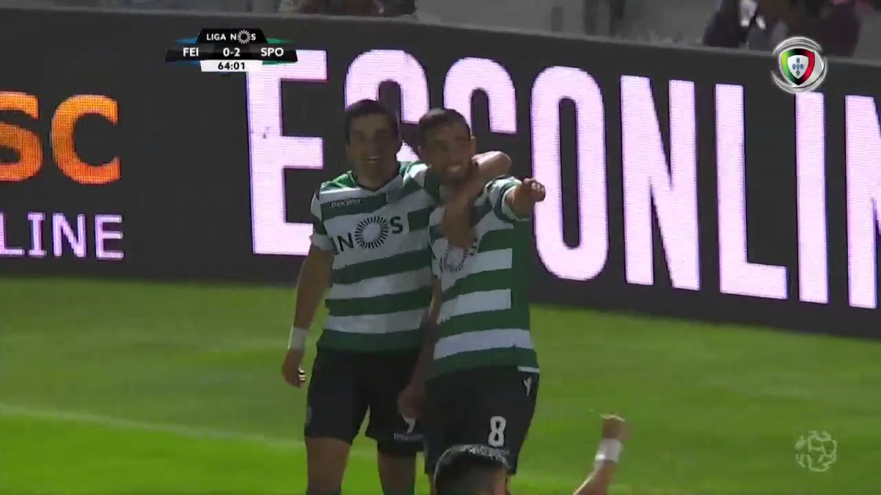 Resumo Feirense 2-3 Sporting (Liga 5ªJ)