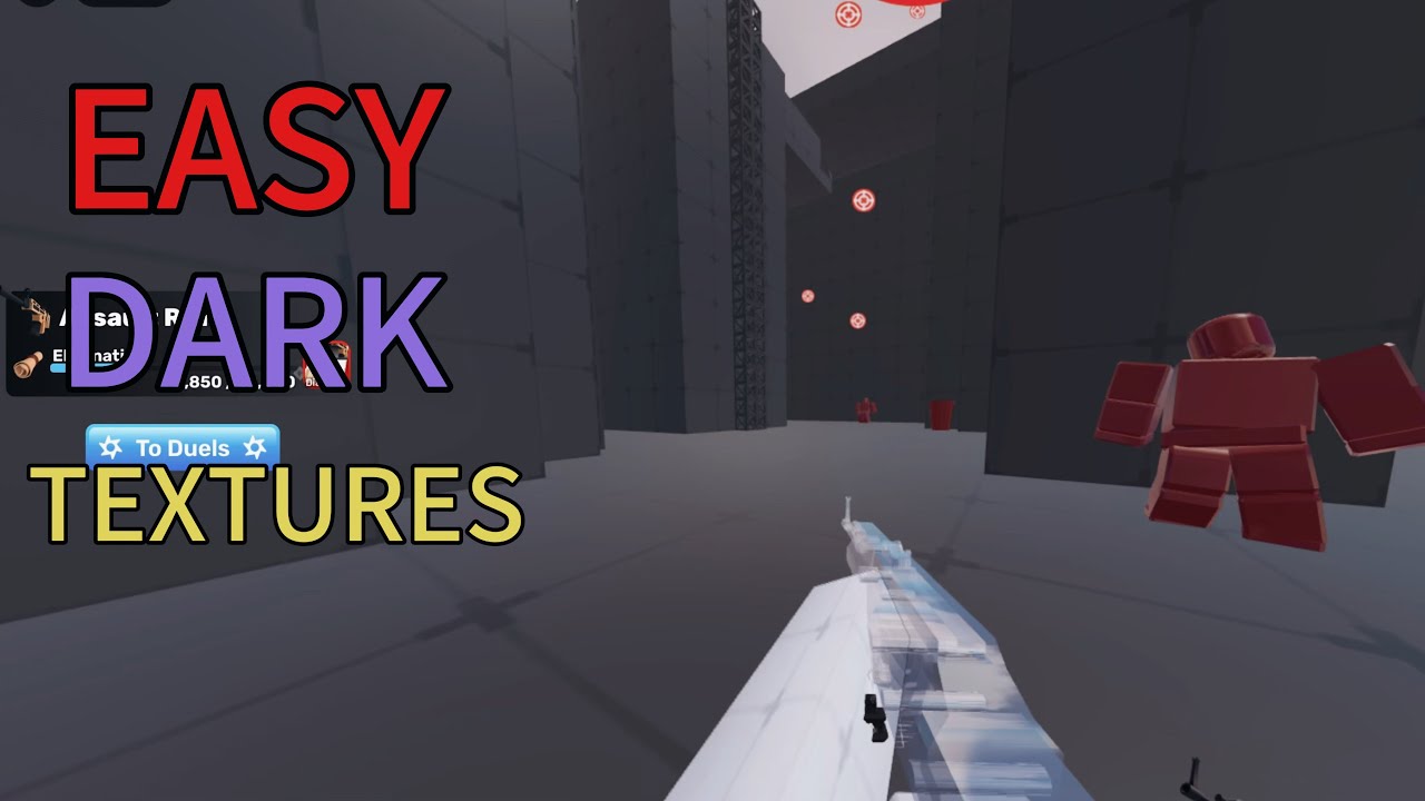 How To Get Dark Textures In Roblox Rivals!