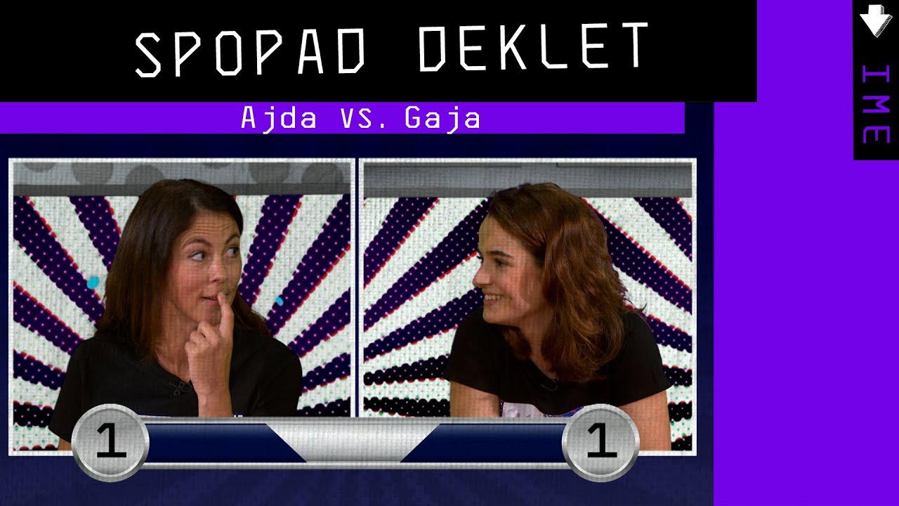 Ajda in Gaja v Kviki kvizu I oddaja IME I OSVEŽILNA FRONTA