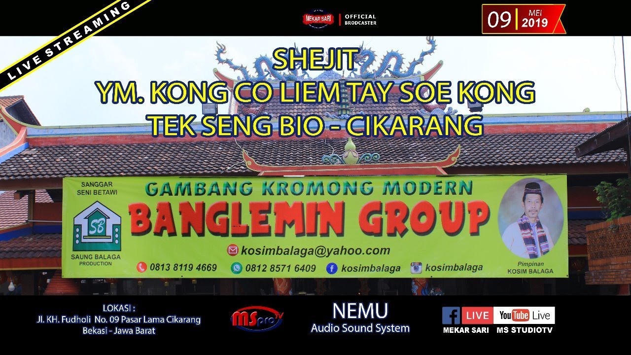 SHEJIT YM.KONG CO LIEM TAY SOE KONG TEK SENG BIO - CIKARANG