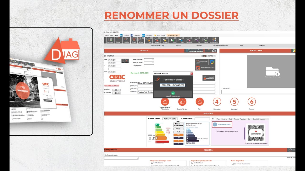 [OBBC - WinDiagnostics] Renommer un dossier