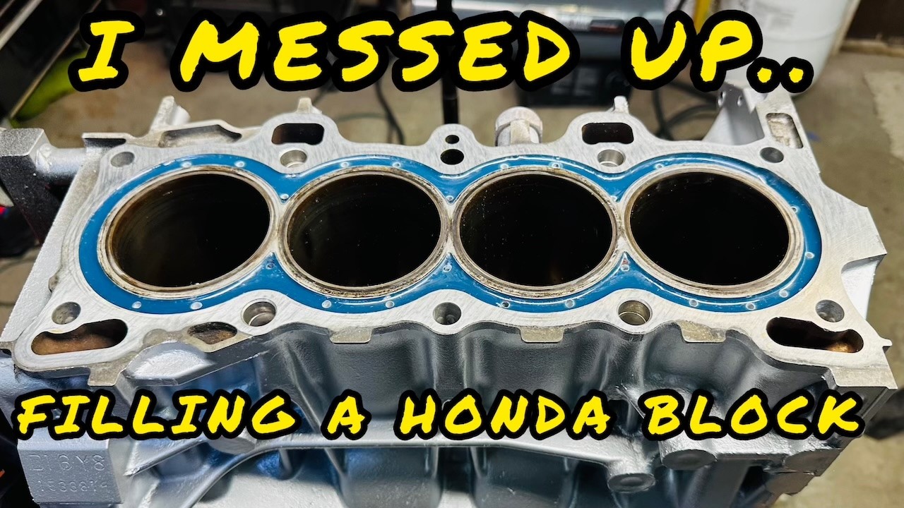 КАК ЗАЛИТЬ БЛОК ДВИГАТЕЛЯ HONDA ДЛЯ ПОЛНОГО ПРИВОДА! + ЧЕГО НЕ НУЖНО ДЕЛАТЬ. #honda #diy #dseries...