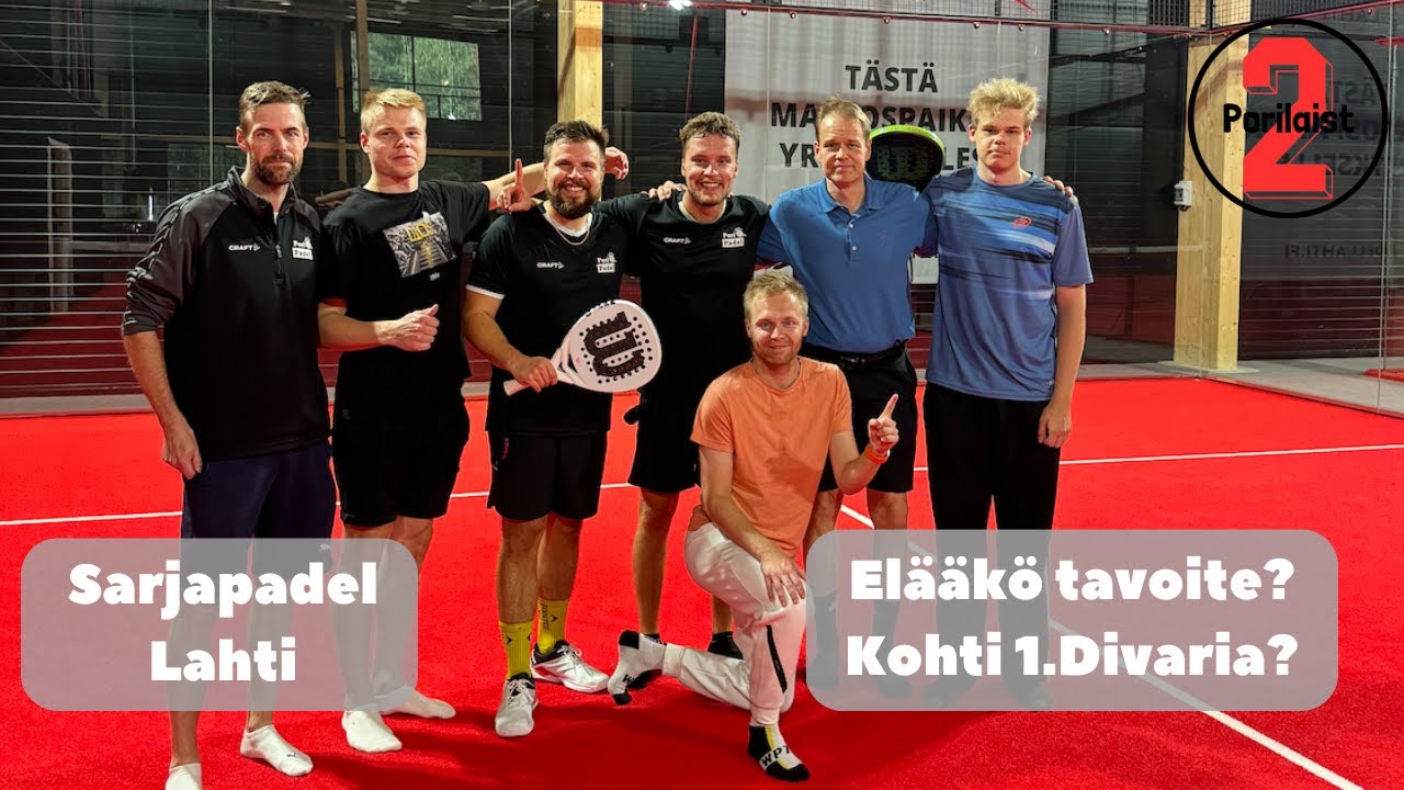 Sarjapadel, Päästiinkö Karsimaan?! / Padel Lahti