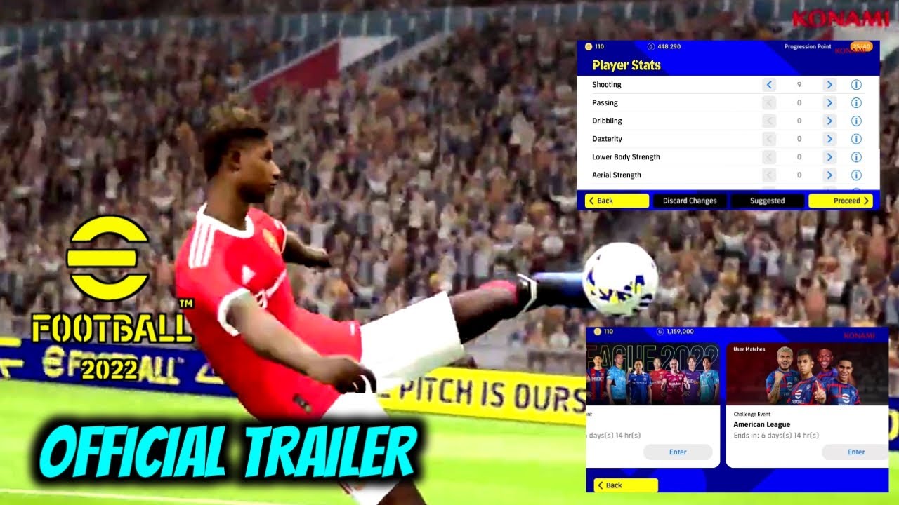 efootball 2022 Mobile Official Trailer 😍