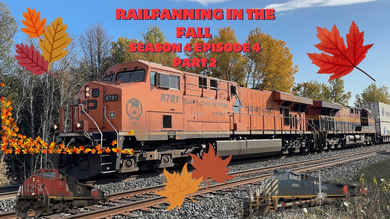 (CP 8781, TTC Street Car, BCRAIL 4650, And More) Railfanning In The Fall Season 4 Episode 4 (Part 2)