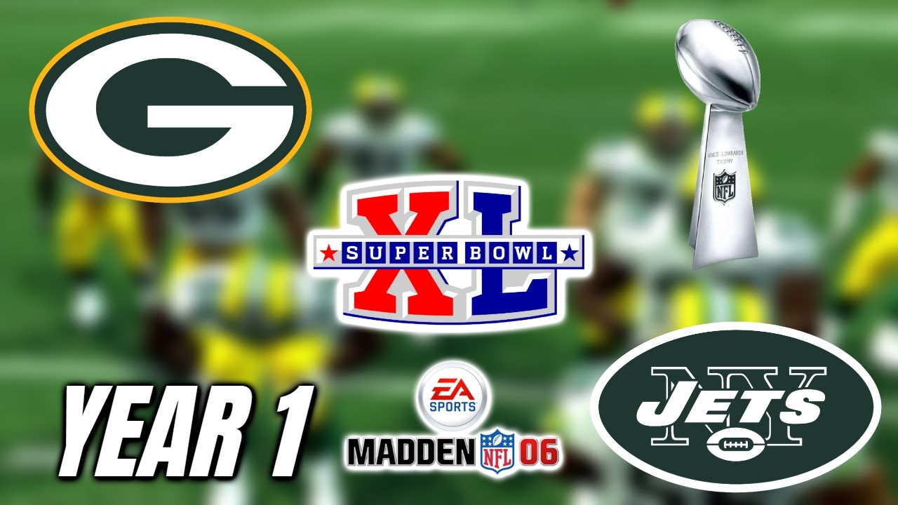Madden 06 | Franchise Year 1 - Super Bowl XL: New York Jets vs. Green Bay Packers