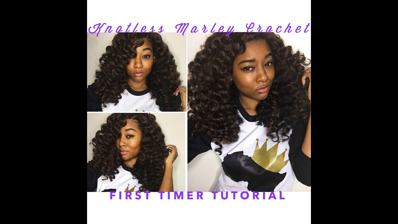 Knotless Marley Crochet Braids [for first timers]