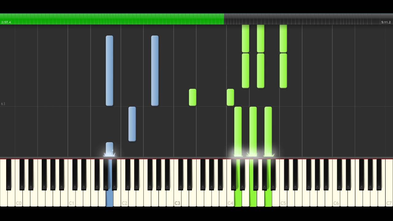 Heaven's Prayer (The Observatory) - Dragon Quest IX - Synthesia Tutorial