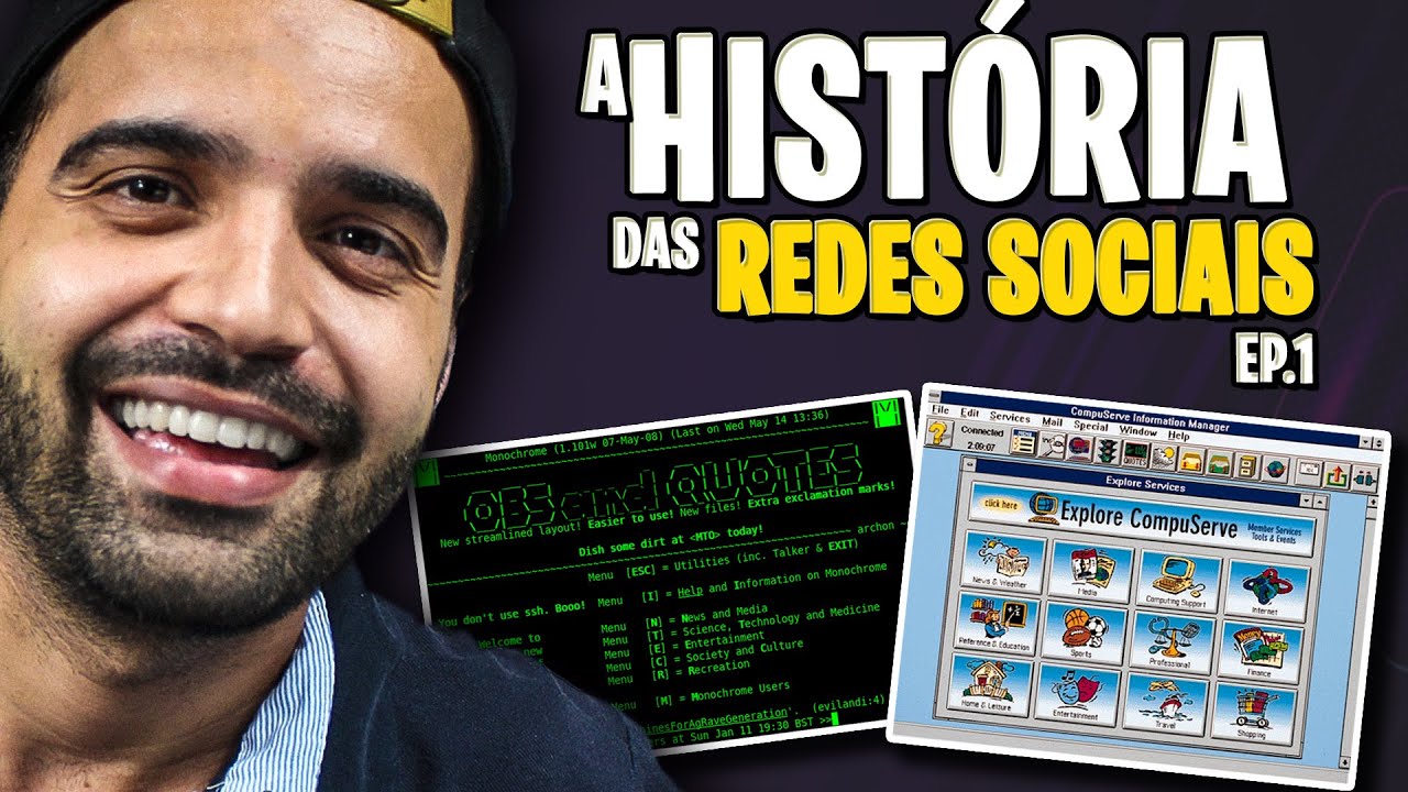 Ep 1 -  História das Redes Sociais: Qual foi a Primeira Rede Social que Existiu?
