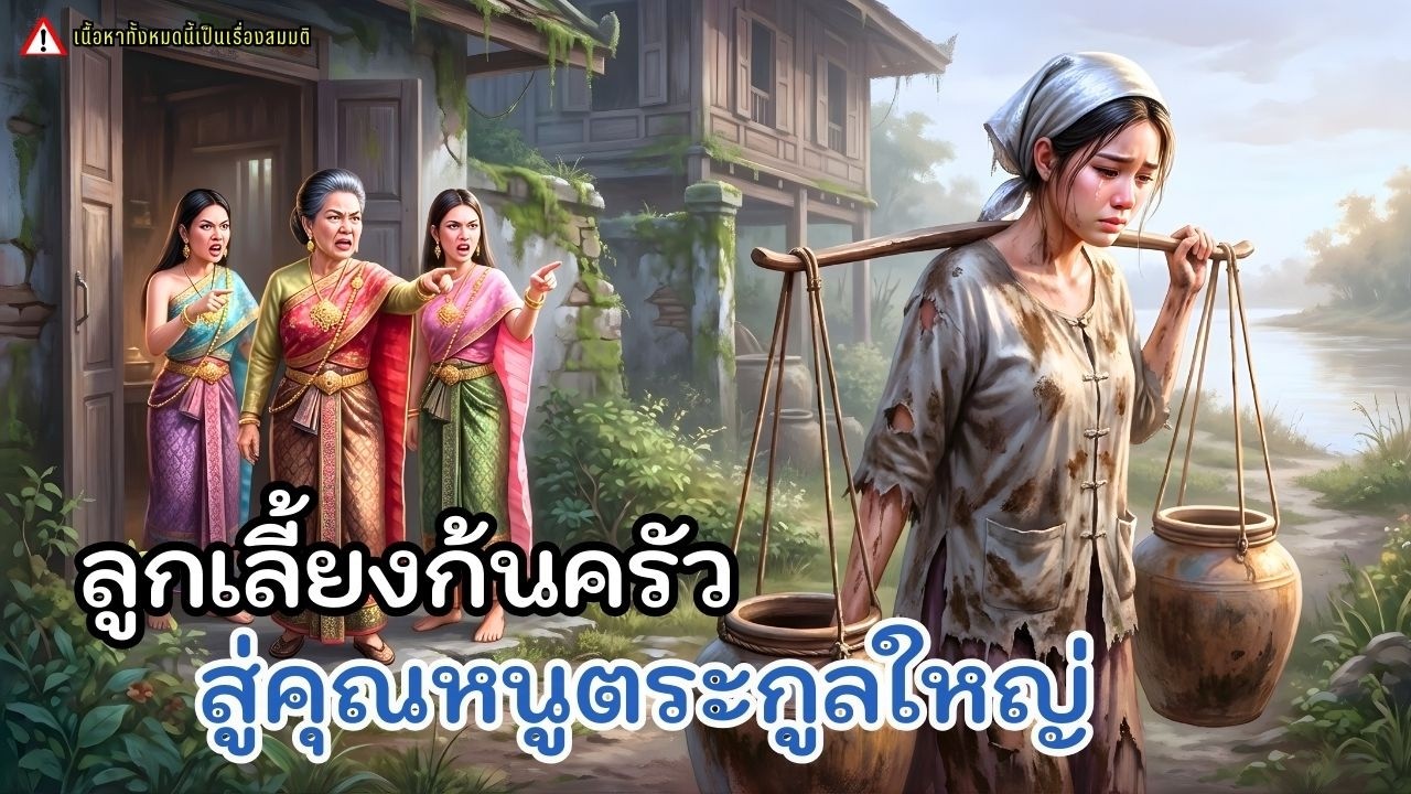 ลูกเลี้ยงก้นครัวถูกใช้ตักน้ำท้ายวัง พบป้ายทองตระกูล ความจริงเฉลยคือหลานเสนาบดี