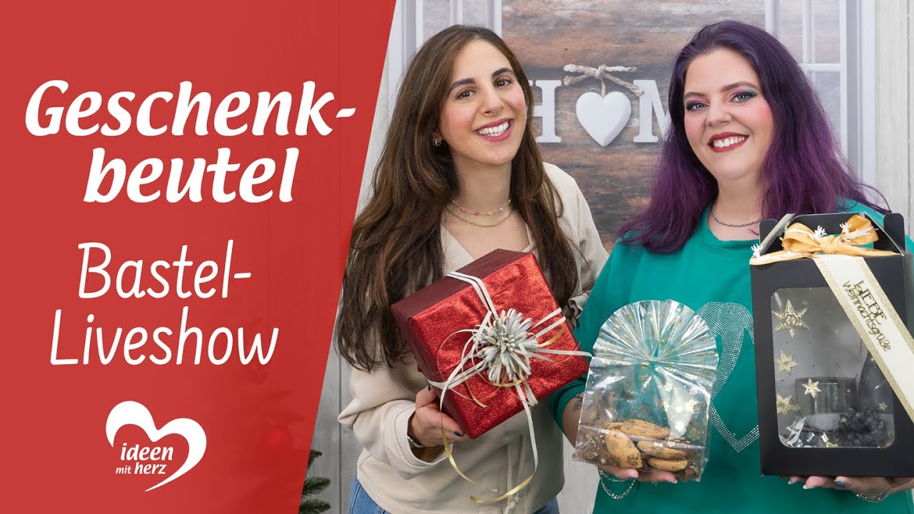 Geschenktüten & -verpackungen - Bastel-Liveshow (28.10.2024)