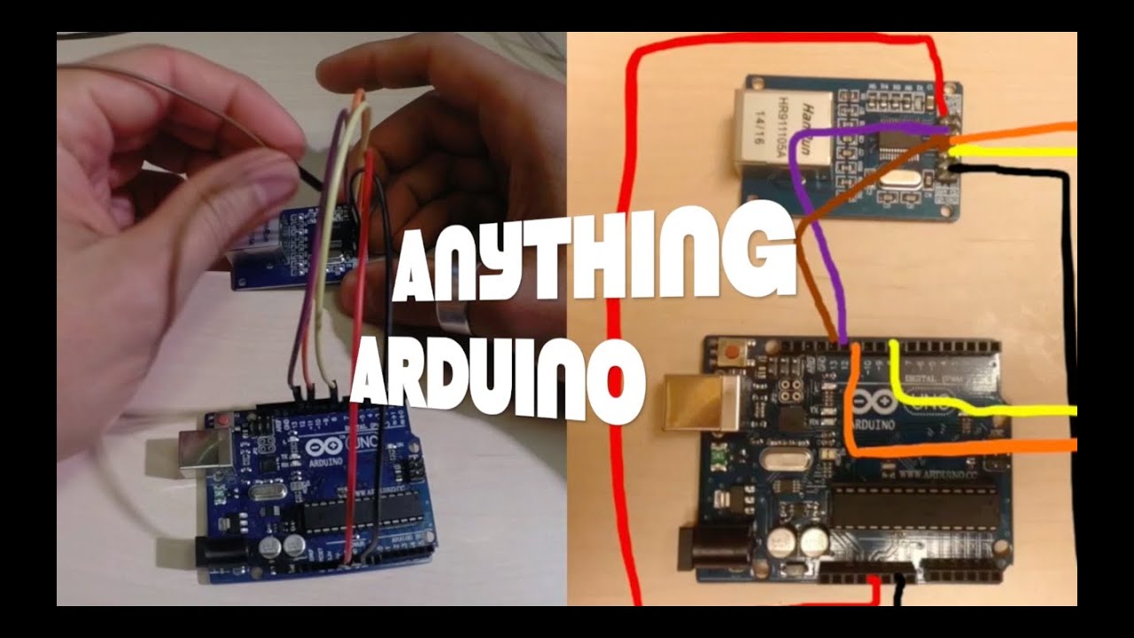 How to connect the ENC28J60 to an Arduino - [Anything Arduino] (ep1)