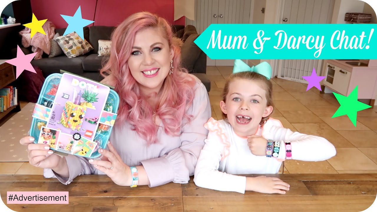Mummy Daughter Interview & Playtime!! | LOUISE PENTLAND | LEGO DOTS