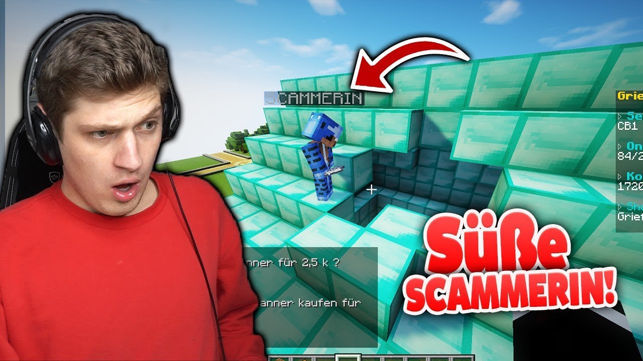 SÜßE SCAMMERIN wird von meinem Server gejagt.. 😨