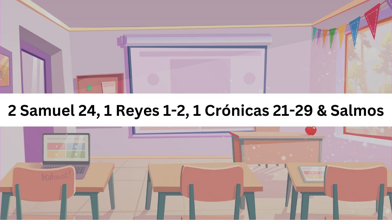AB2025 - Kahoot #22 (grupos vs. grupos) - 2 Samuel 24, ⁠1 Reyes 1-2, 1 Crónicas 21-29 & Salmos